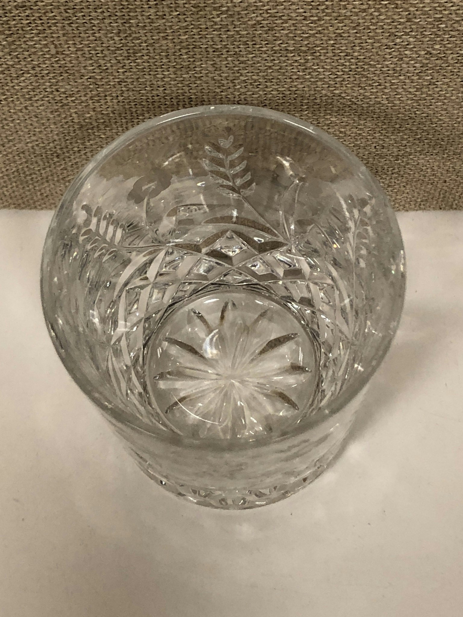 WHISKEY/SELTERGLAS, kristall, "Haga" design Duka, Kosta Boda.