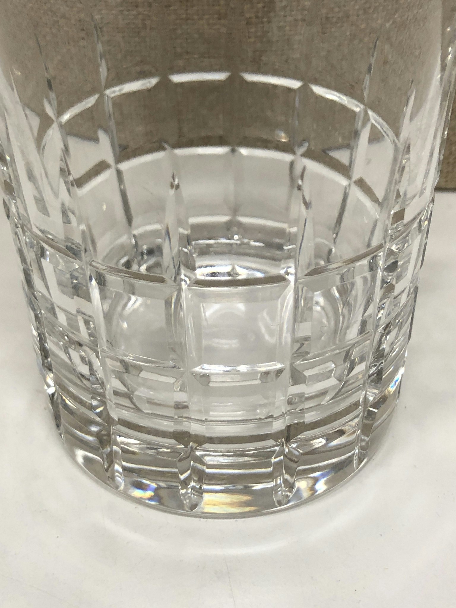 DRINKGLAS, kristall, "City" Vicke Lindstrand, Kosta.
