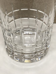 DRINKGLAS, kristall, "City" Vicke Lindstrand, Kosta.