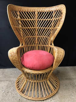 KORGSTOL, Gioi Ponti & Carminati, Bonacina, Italien, 1900-tal.