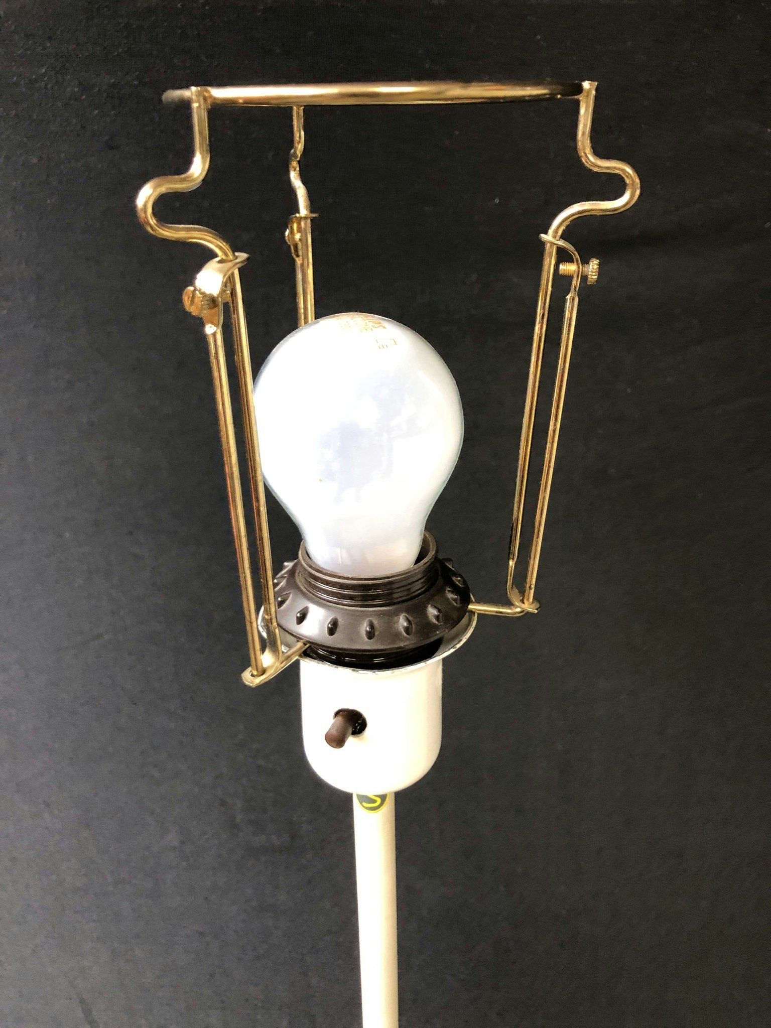 FLOOR LAMP, metal, SM. A. 10, 1960s/70s.