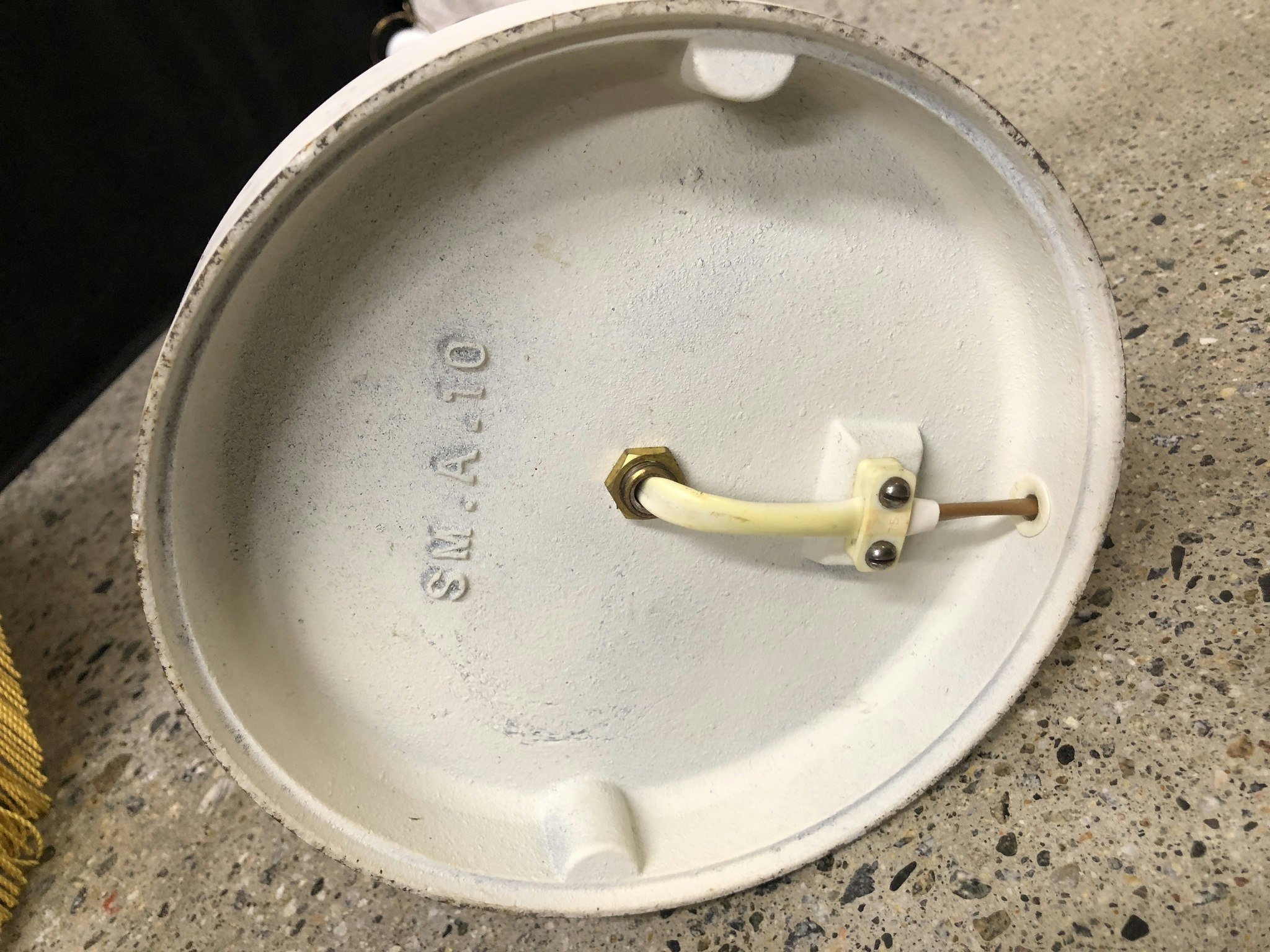 FLOOR LAMP, metal, SM. A. 10, 1960s/70s.