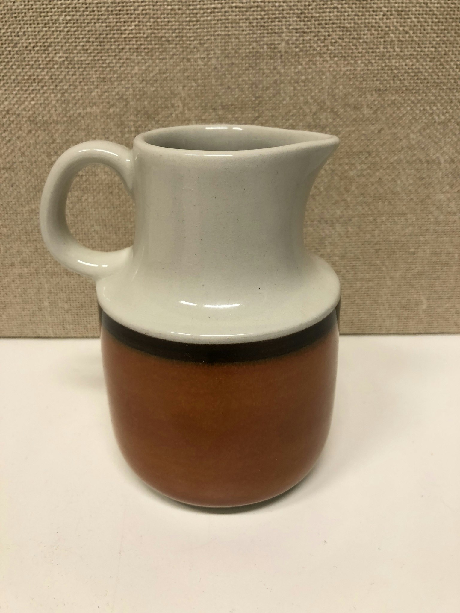 MILK JUG, stoneware, "Arena", Stig Lindberg, Gustavsberg.