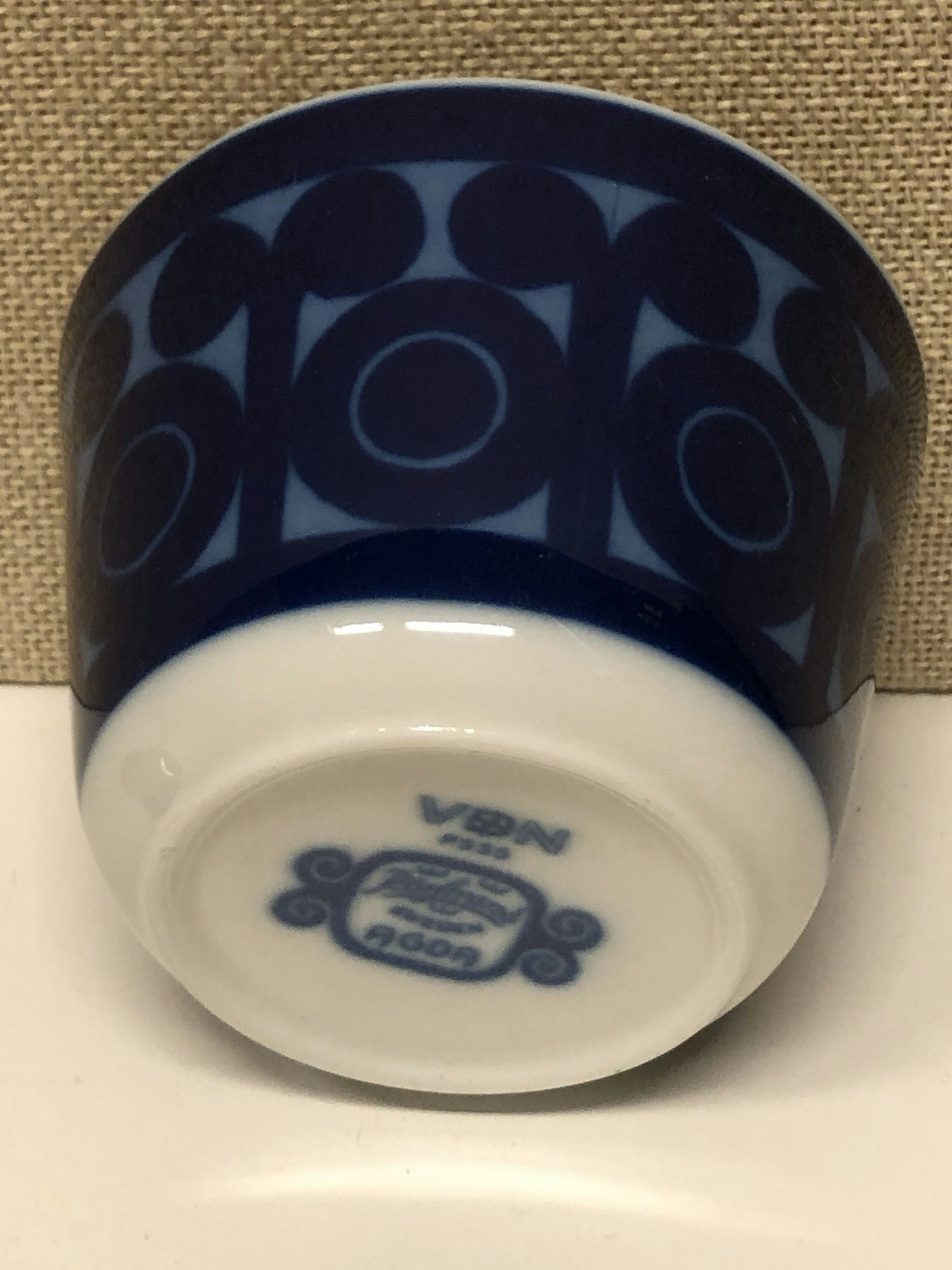 SOCKERSKÅL, porslin, "Agda" Christina Campell, Rörstrand.
