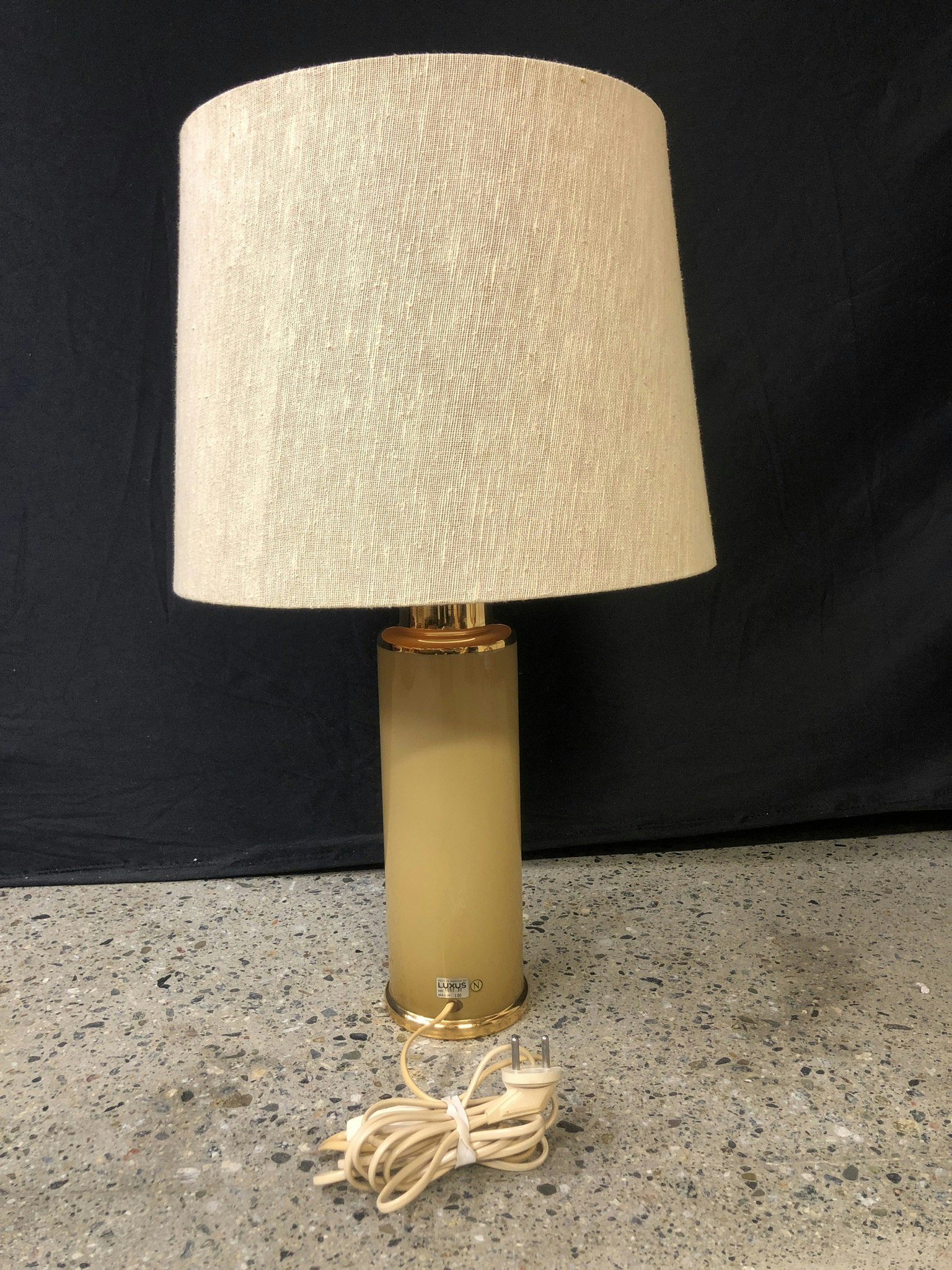 BORDSLAMPA, glas, Luxus, Sweden.