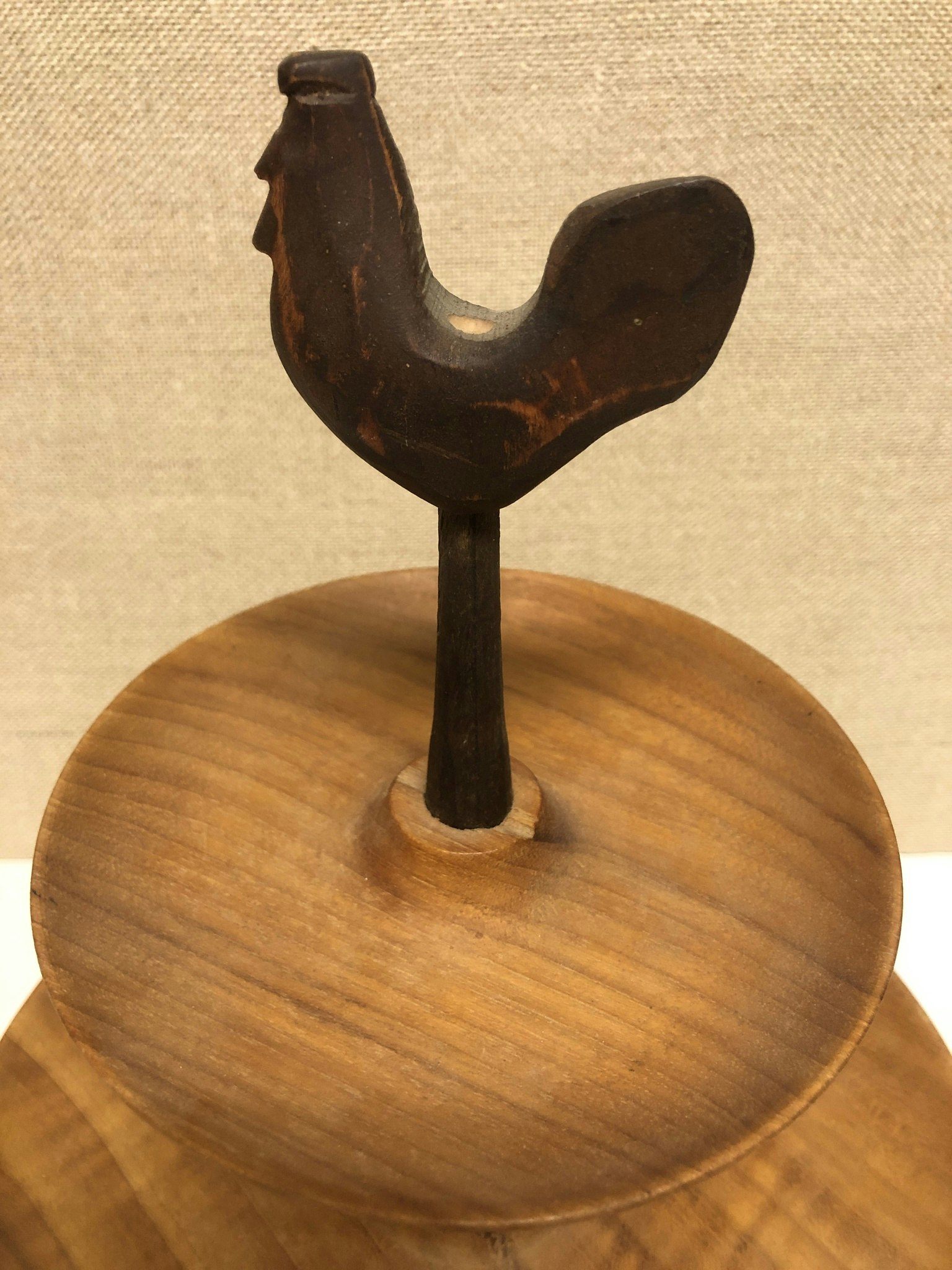 KAKFAT, två våningar, teak, 1950/60-tal.