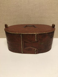 SVEPASK, originalmålad, allmoge 1800-tal.