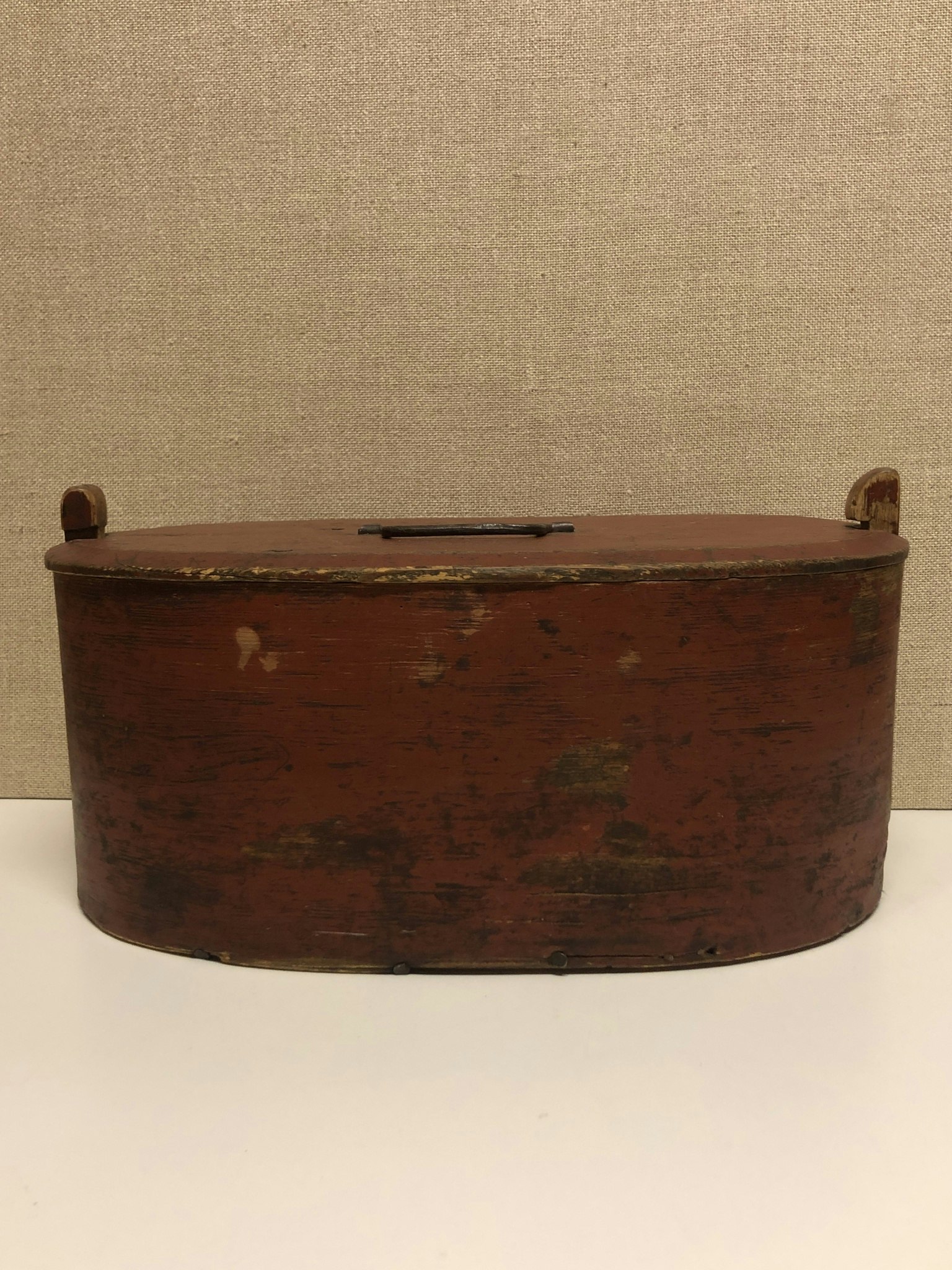 SVEPASK, originalmålad, allmoge 1800-tal.