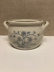 POT, stone mass, "Blue White" Gustavsberg.