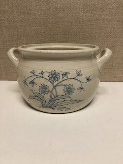 POT, stone mass, "Blue White" Gustavsberg.