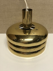 TAKLAMPA, mässing, Hans-Agne Jakobsson, modell T724, Markaryd.