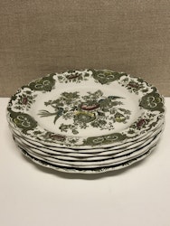 MATTALLRIKAR 7 st. porslin, "Windsor", Ridgway of Staffordshire, England.