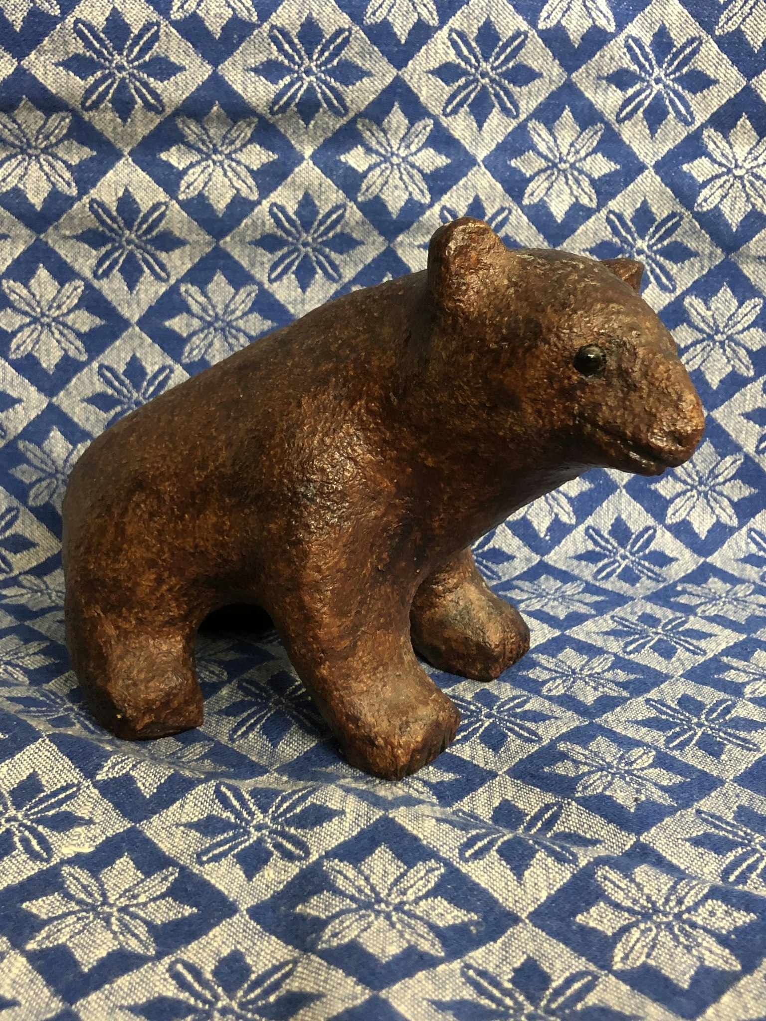 SKULPTUR, Björn, träkomposit, Carl Roos, Hammerdal.