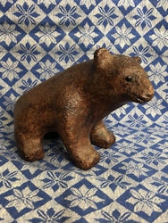 SCULPTURE, Björn, wood composite, Carl Roos, Hammerdal.