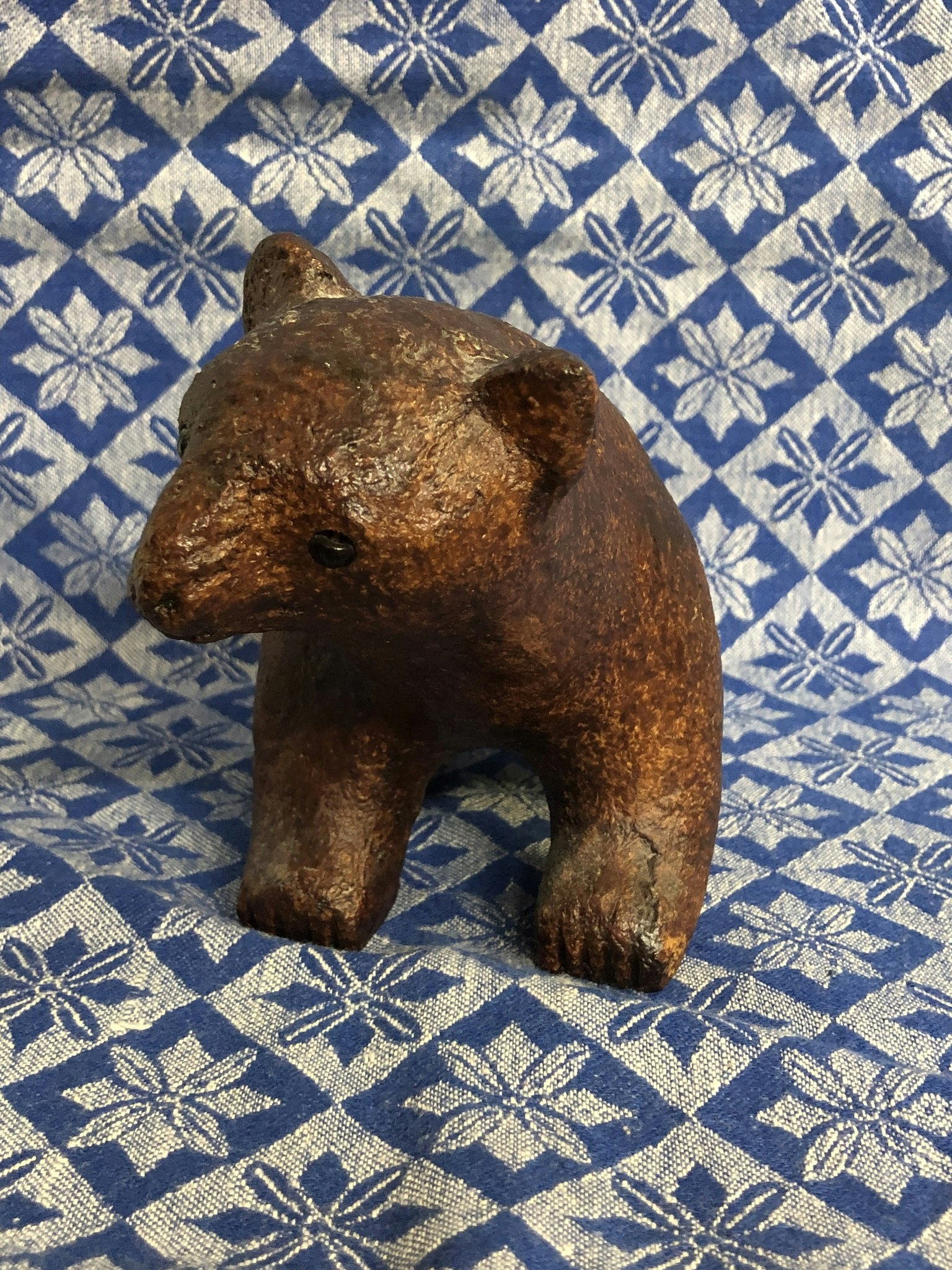 SKULPTUR, Björn, träkomposit, Carl Roos, Hammerdal.