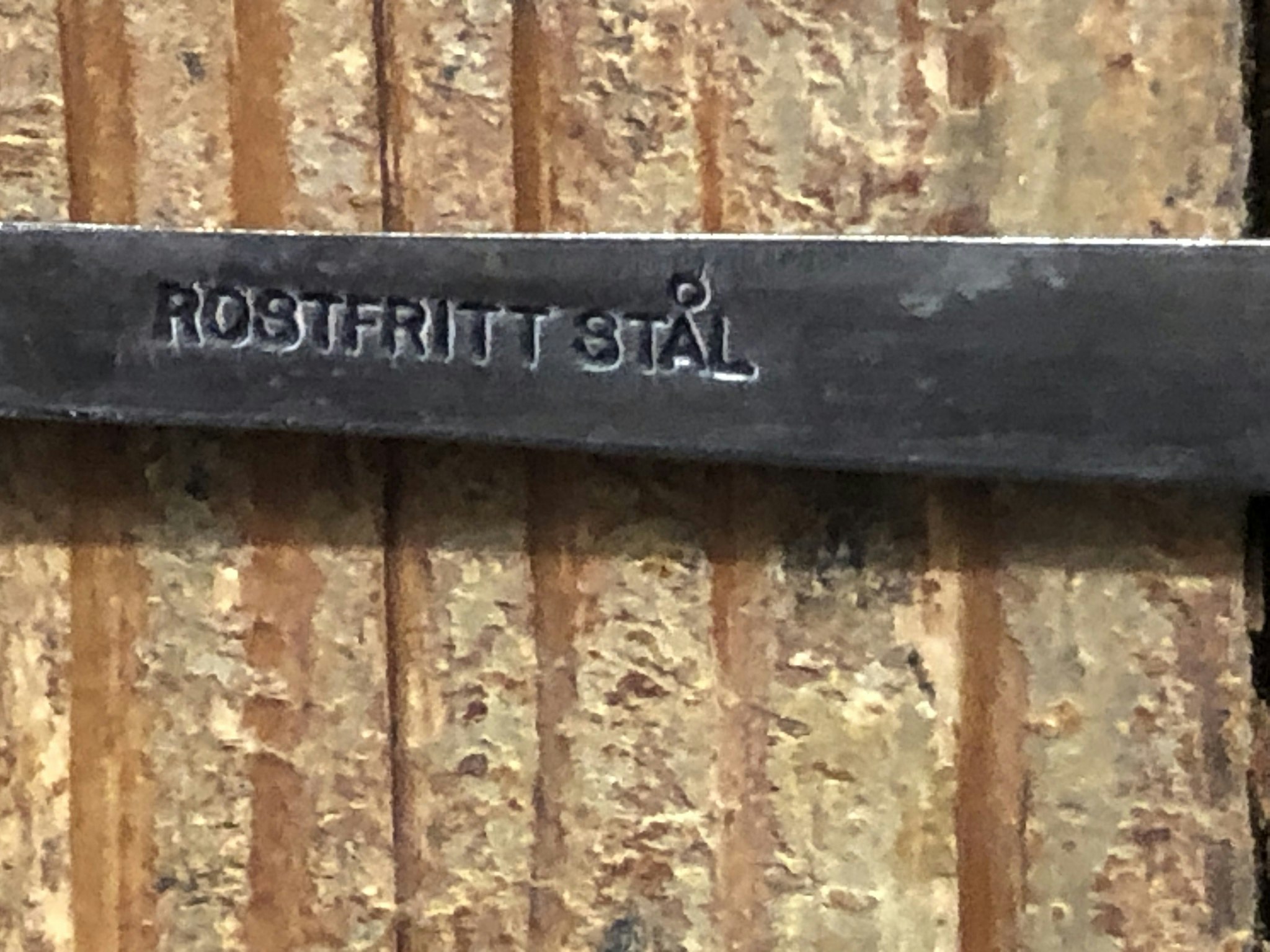 PLOCKGAFFEL, "Rosen" Åhléns, 1960/70-tal.