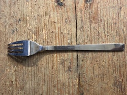 DINNER FORK, "Rosen" Åhléns, 1960s/70s.