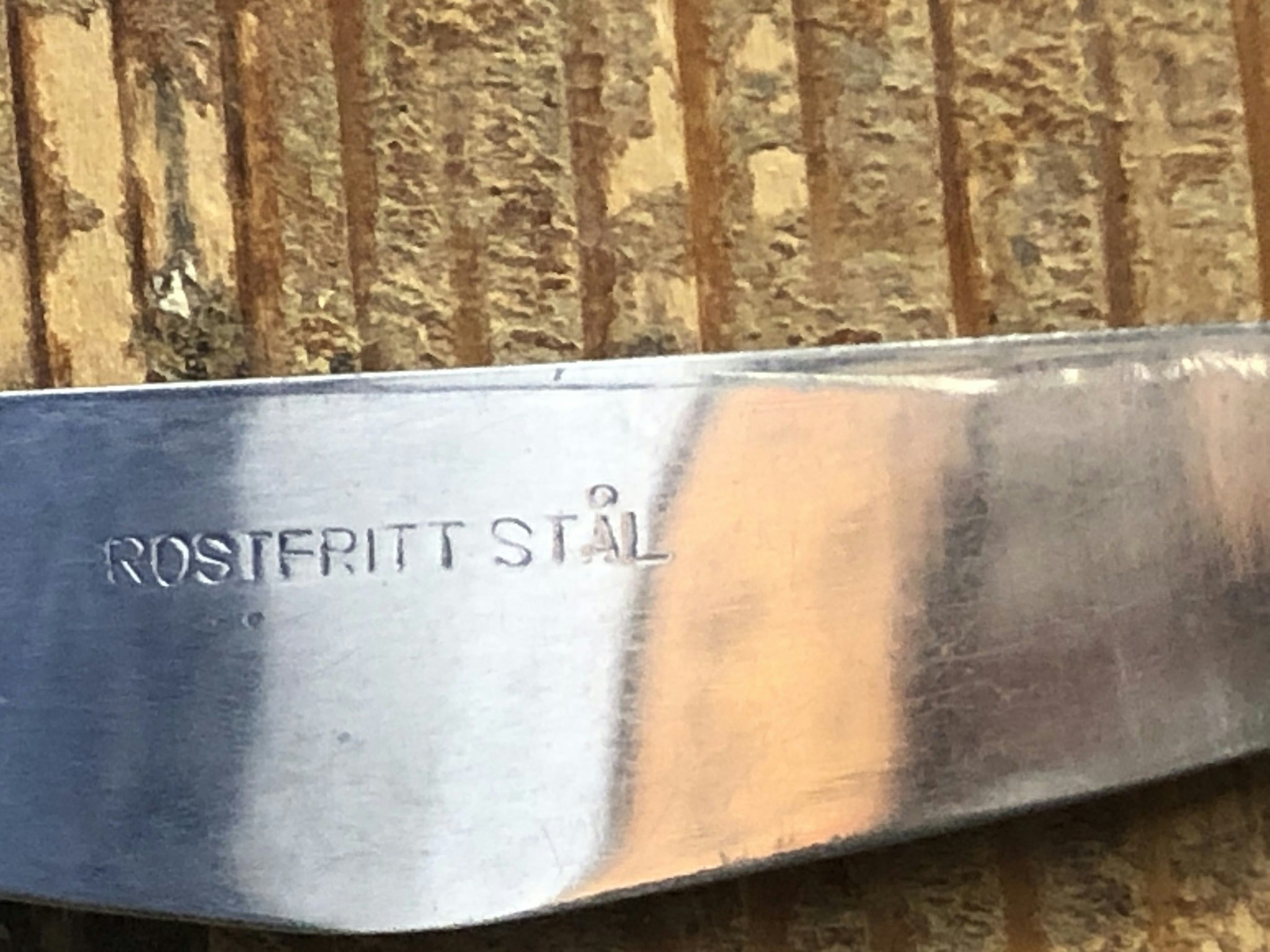 MATKNIV, "Rosen" Åhléns, 1960/70-tal.