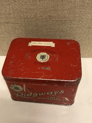 PLÅTBURK, Ridgways Finest Darjeeling Tea, England.