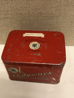 PLÅTBURK, Ridgways Finest Darjeeling Tea, England.