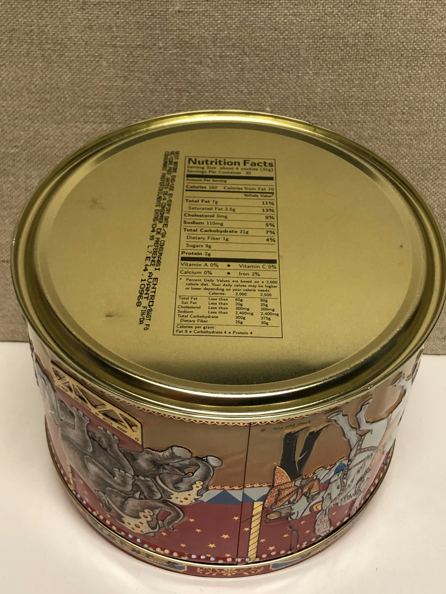 PLÅTBURK, cirkus, design Poul Friis.