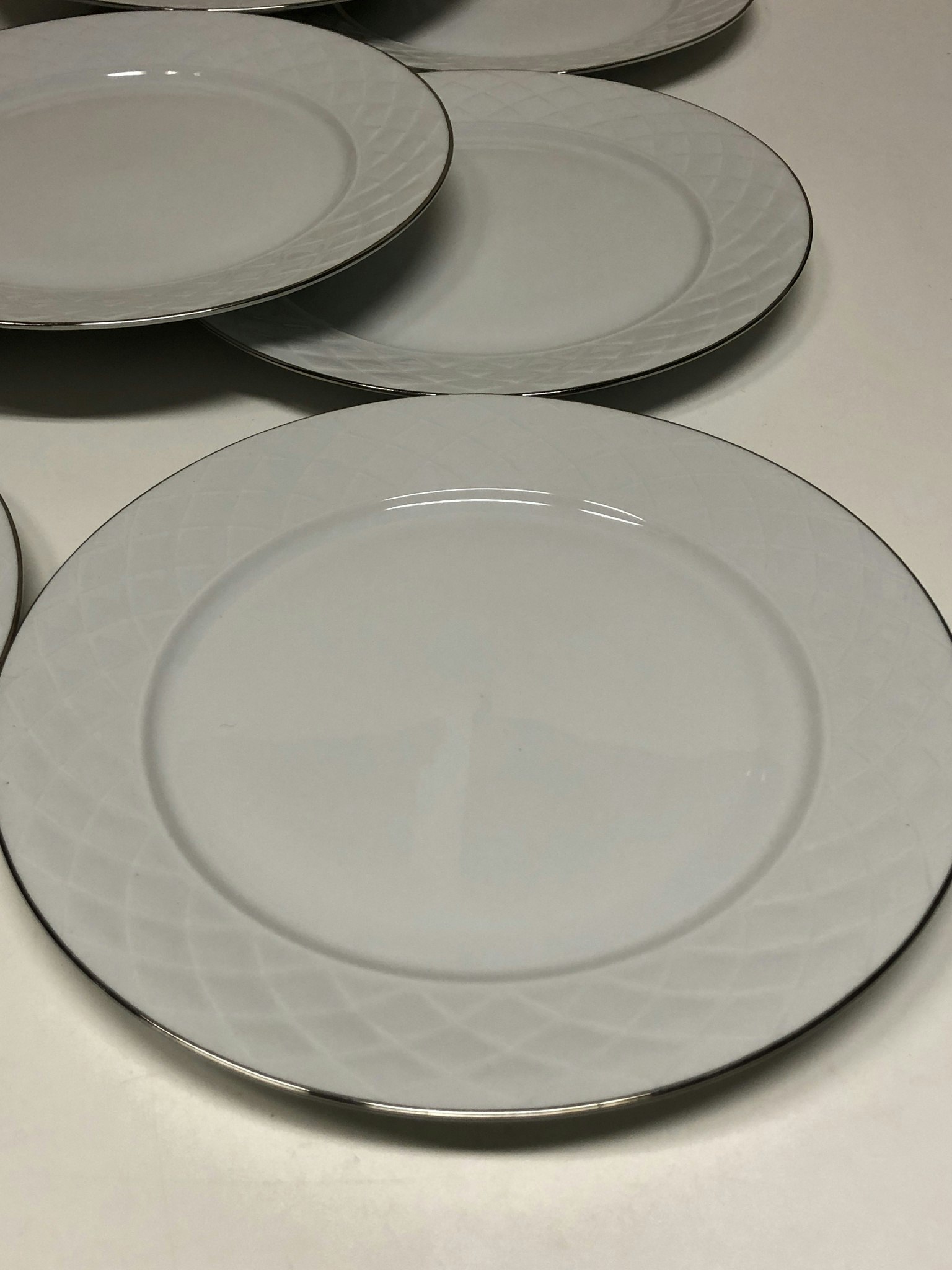 MATTALLRIKAR, 8 st. porslin, "Stockholm" IKEA, Quality.