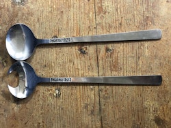 SALAD CUTLERY 2 pieces, "Rosen" Åhléns, 1960s/70s.