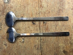 SALAD CUTLERY 2 pieces, "Rosen" Åhléns, 1960s/70s.