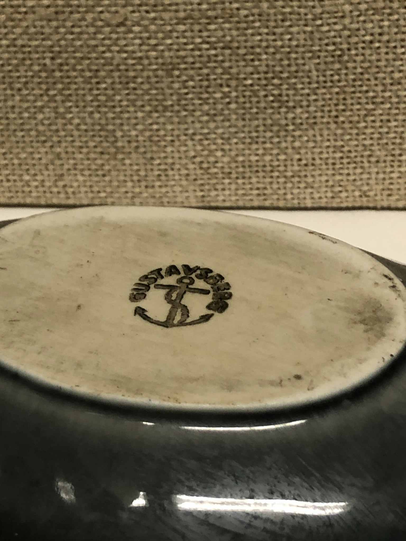 FISH DISH, porcelain "Fladen" Stig Lindberg, Gustavsberg.