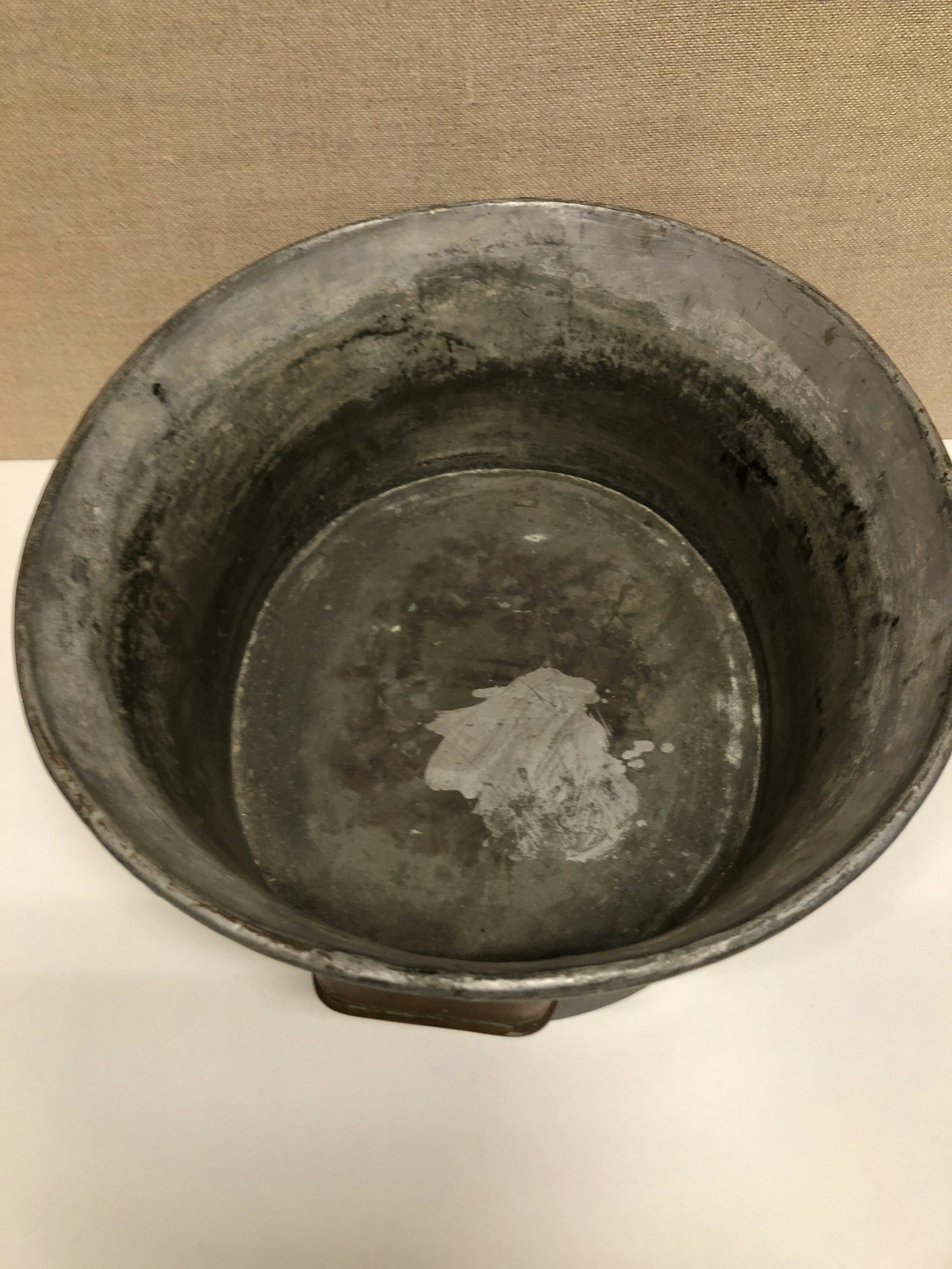 TVÄTTBALJA, koppar, 13 L, S.O.L. Nilsson Sundsvall, 1900-talets början.