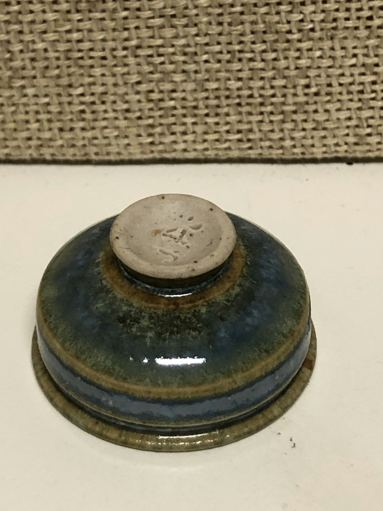 MINIATYRSKÅL, stengods, John Andersson, Höganäs.