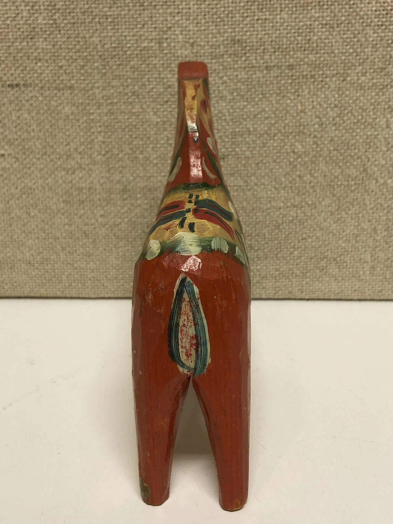 DALAHÄST, bemålat trä, 1900-talets andra hälft.