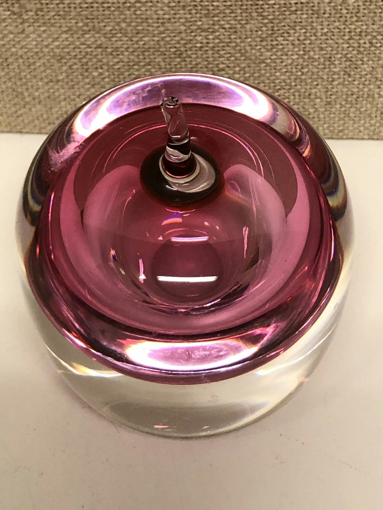 ÄPPLE, glas, Hanne Dreutler, Arthur Zirnsack, Studio Åhus.