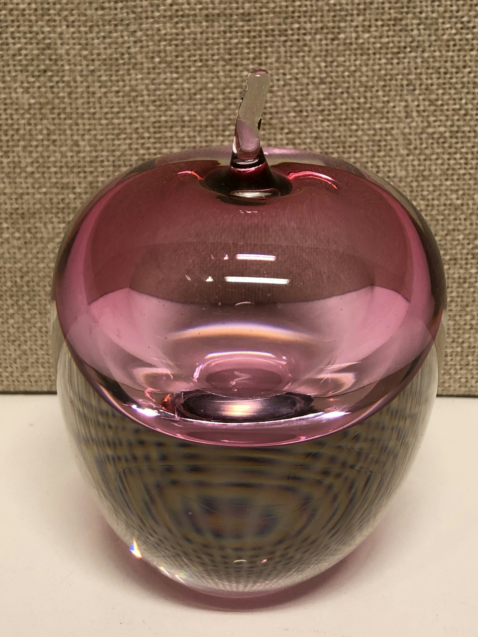 ÄPPLE, glas, Hanne Dreutler, Arthur Zirnsack, Studio Åhus.