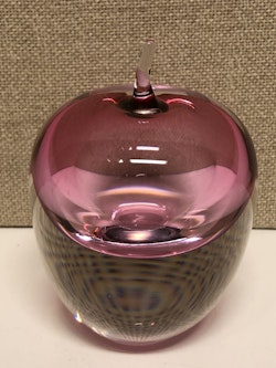 ÄPPLE, glas, Hanne Dreutler, Arthur Zirnsack, Studio Åhus.