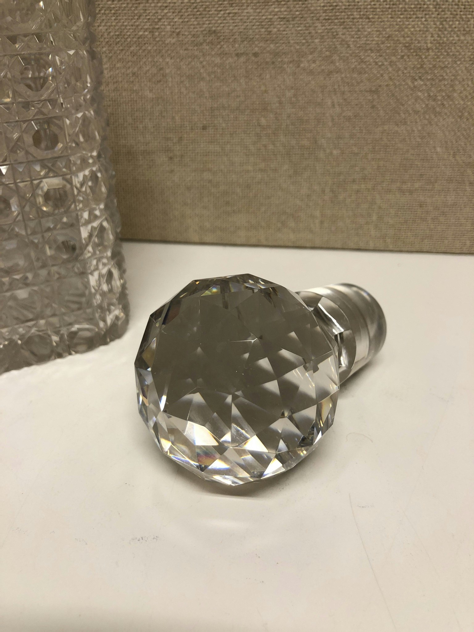 DECATURAL, crystal, 20th century.