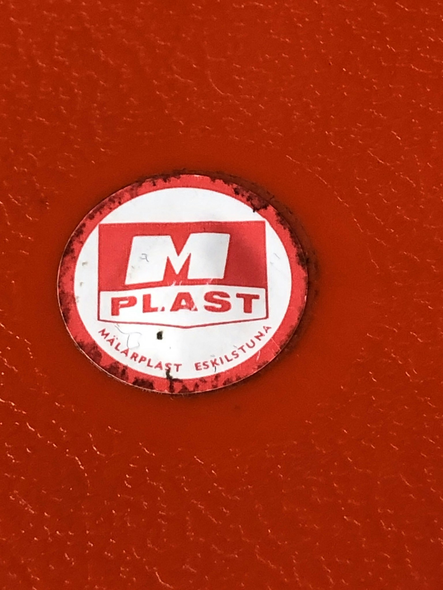PALLET, plastic, M plastic Eskilstuna, 1970s.