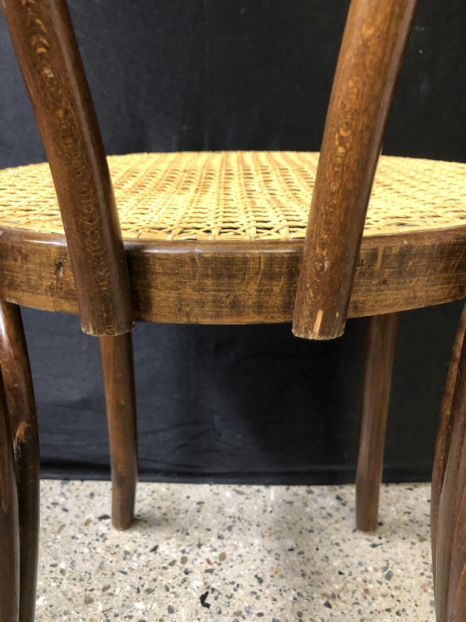 CHAIR, wood, Thonet style, 20th century.
