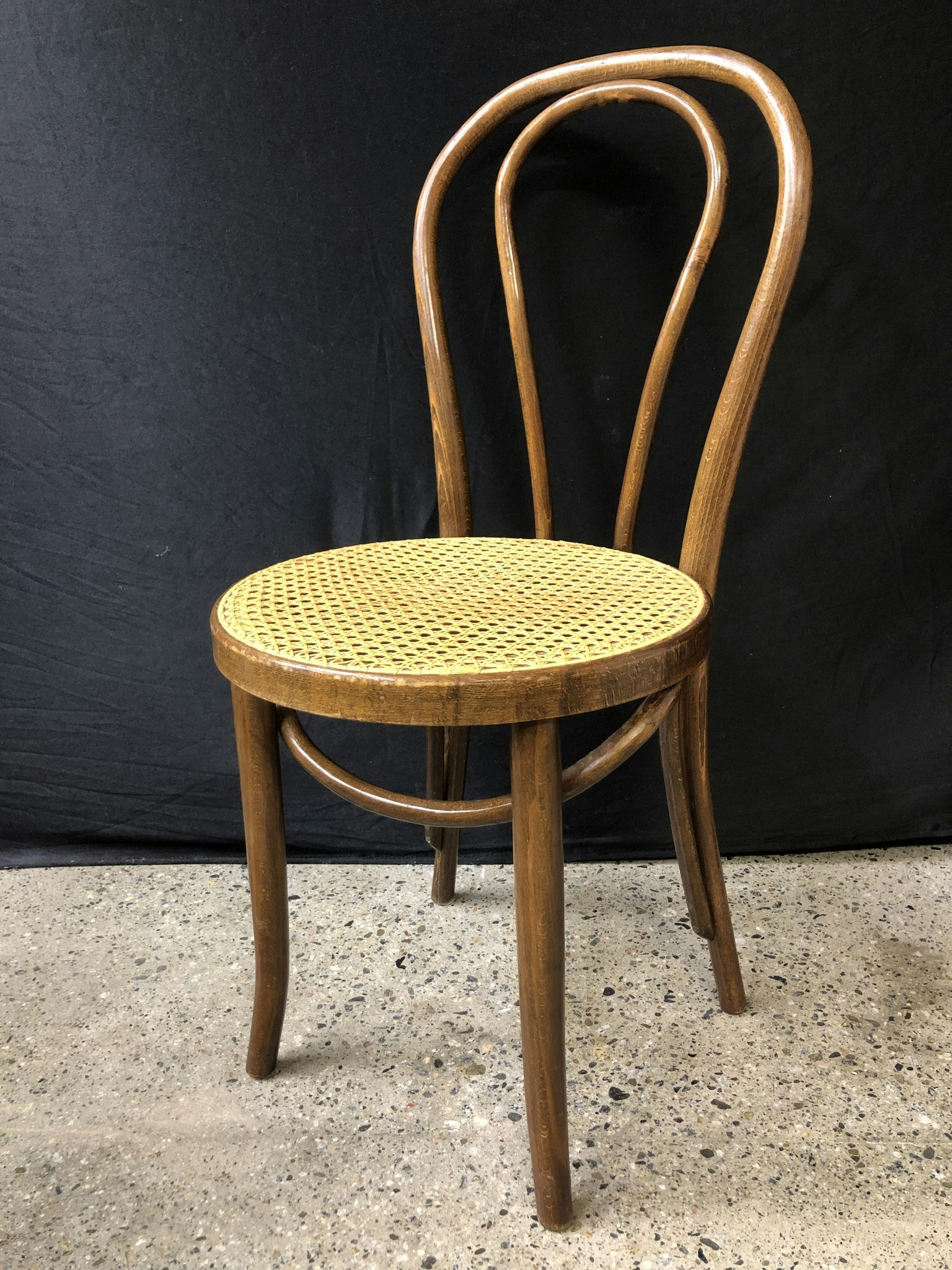 CHAIR, wood, Thonet style, 20th century.