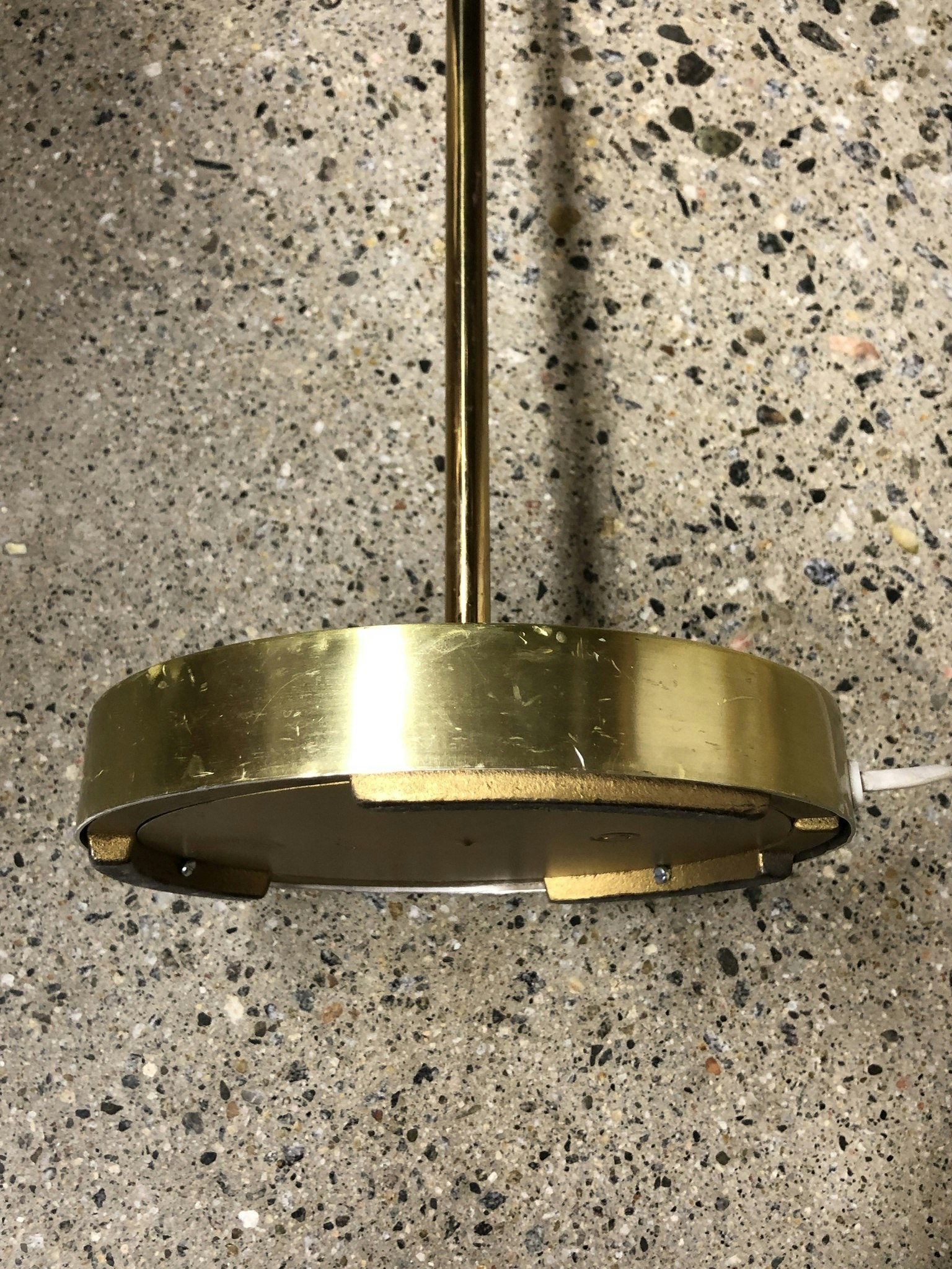 GOLVLAMPA, metall, EWÅ, Värnamo.