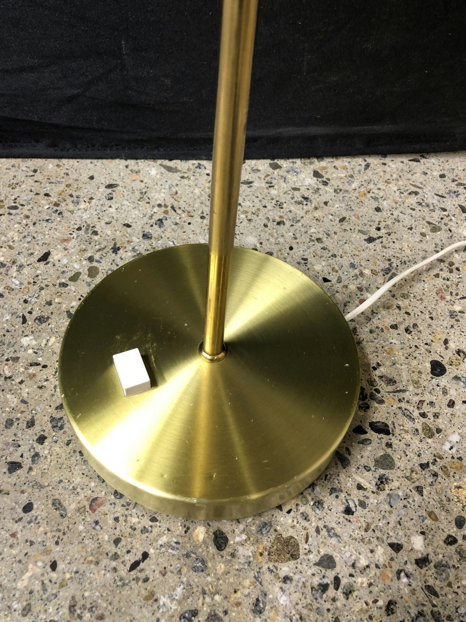 GOLVLAMPA, metall, EWÅ, Värnamo.