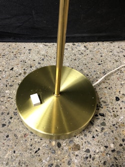 GOLVLAMPA, metall, EWÅ, Värnamo.
