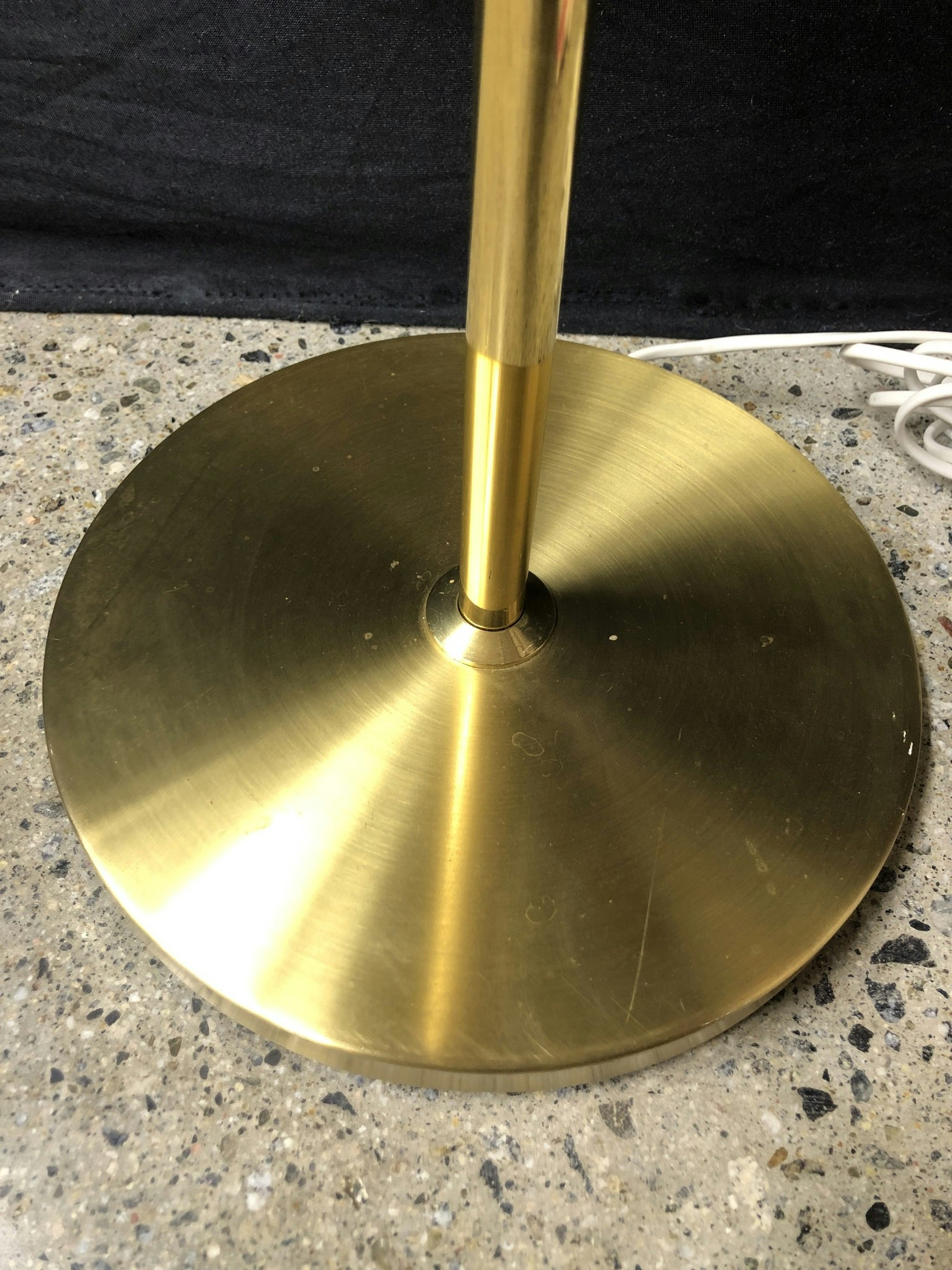 GOLVLAMPA, metall, EWÅ, Värnamo.