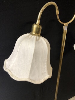 GOLVLAMPA, metall, EWÅ, Värnamo.