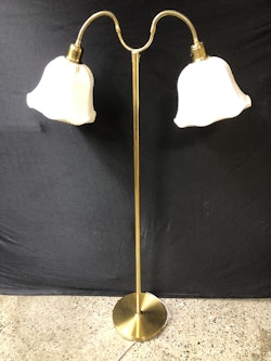 GOLVLAMPA, metall, EWÅ, Värnamo.