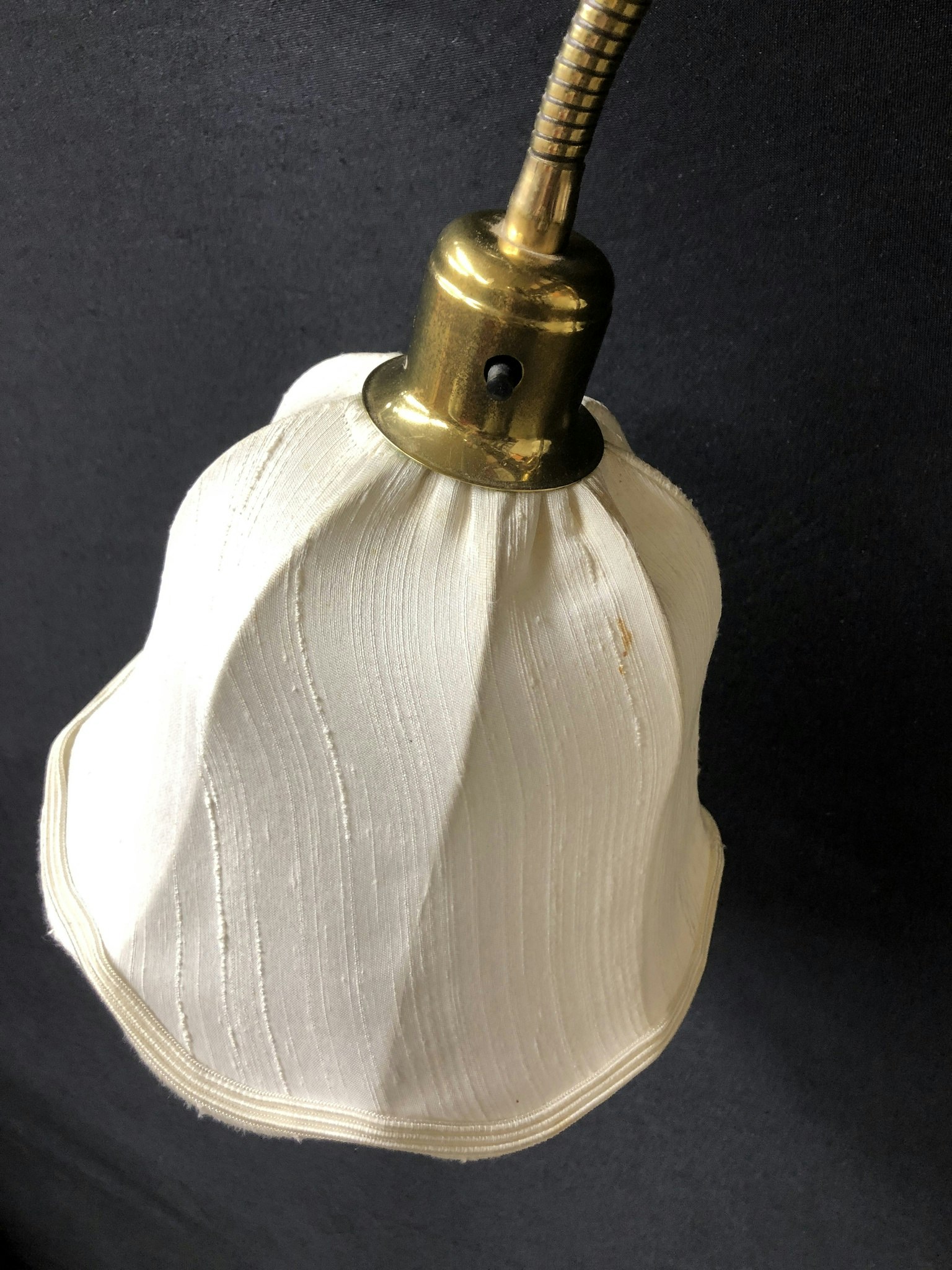 GOLVLAMPA, metall, EWÅ, Värnamo.