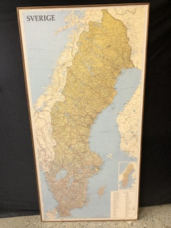 KARTA, Sverige, 1900-tal.