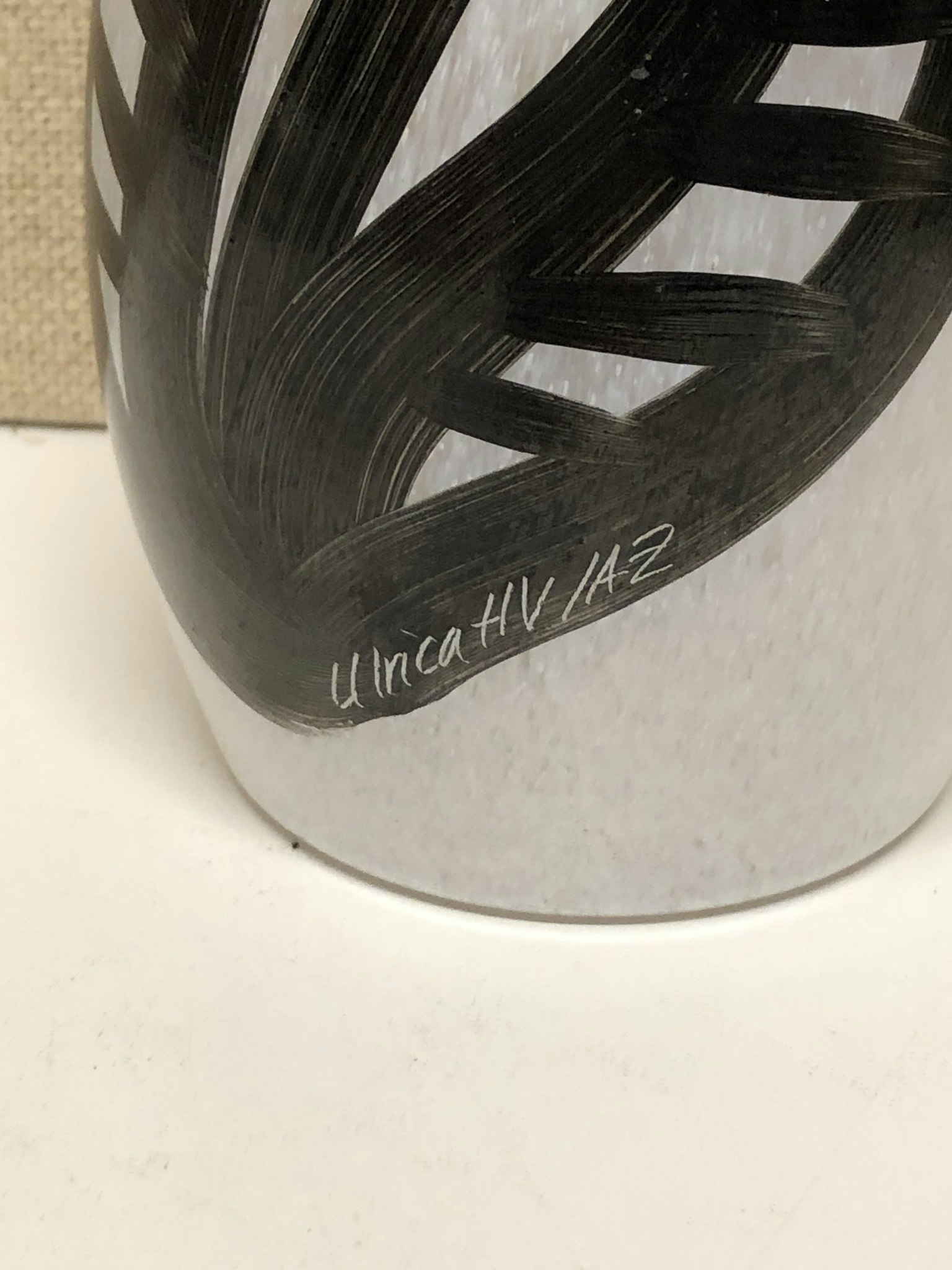 VASE, glass, Ulrica Hydman-Vallien, Kosta Boda