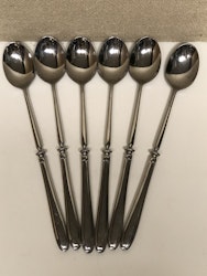 DRINKING SPOONS 6 pcs. stainless, Ikea, Japan.