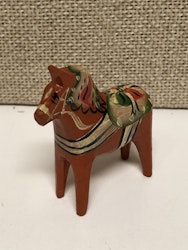 DALAHÄST, bemålat trä, miniatyr, 1940/50-tal.